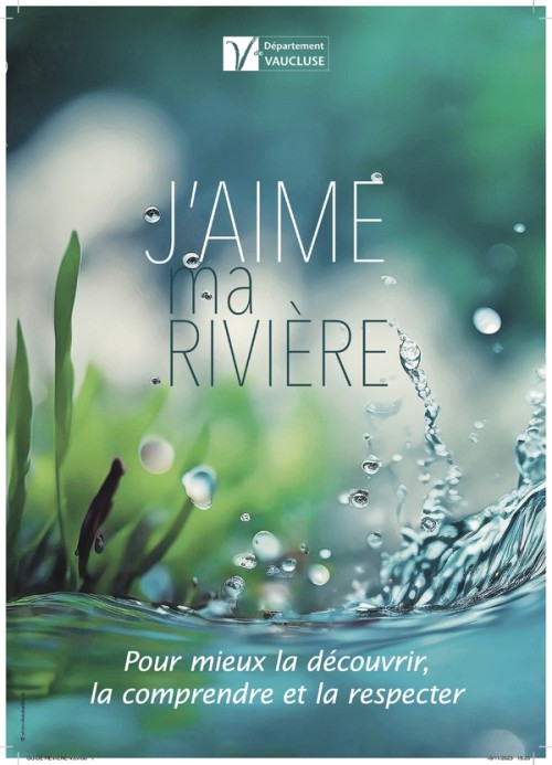 [Publication] J'aime ma rivière : un guide pour informer le public sur les rivières du département de Vaucluse