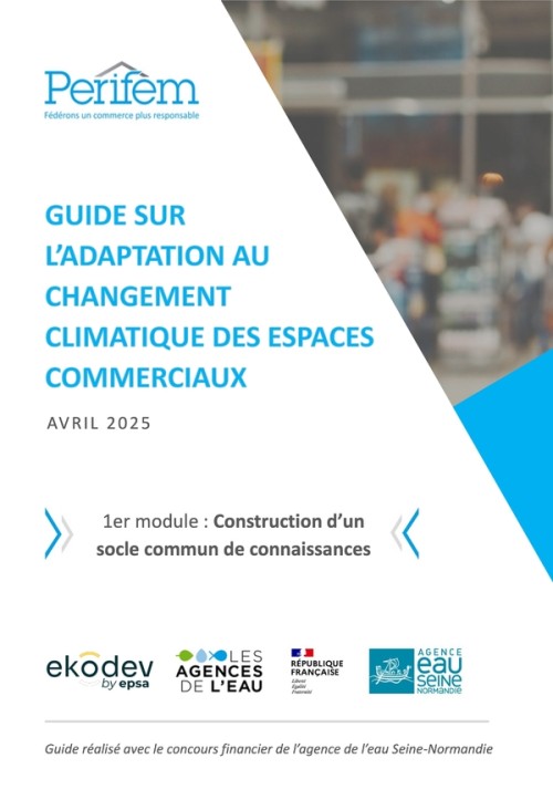 [Publication] Guide sur l'adaptation au changement climatique des espaces commerciaux