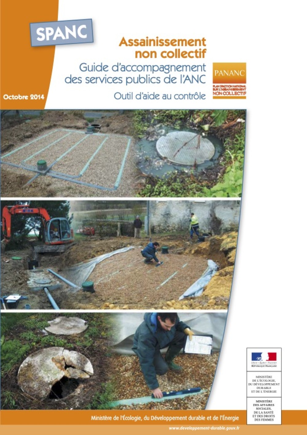 [Publication] Assainissement non collectif - Guide d'accompagnement des services publics de l'ANC, outil d'aide au contrôle