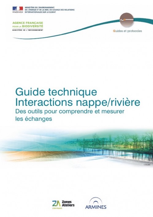 [Publication] Guide technique Interactions nappe rivière : des outils pour comprendre et mesurer les échanges
