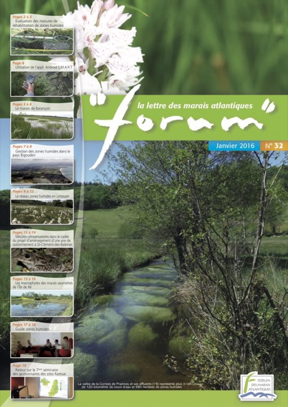 [Publication] Forum, la lettre des marais atlantiques