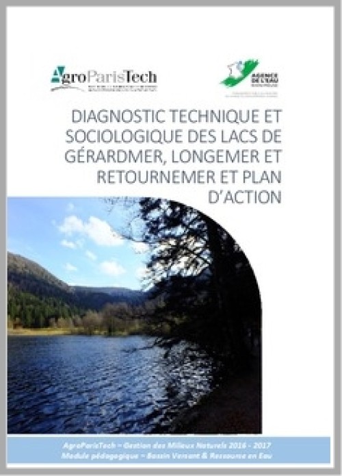 [Publication] Diagnostic technique et sociologique des lacs de Gérardmer, Longemer et Retournemer et plan d'action