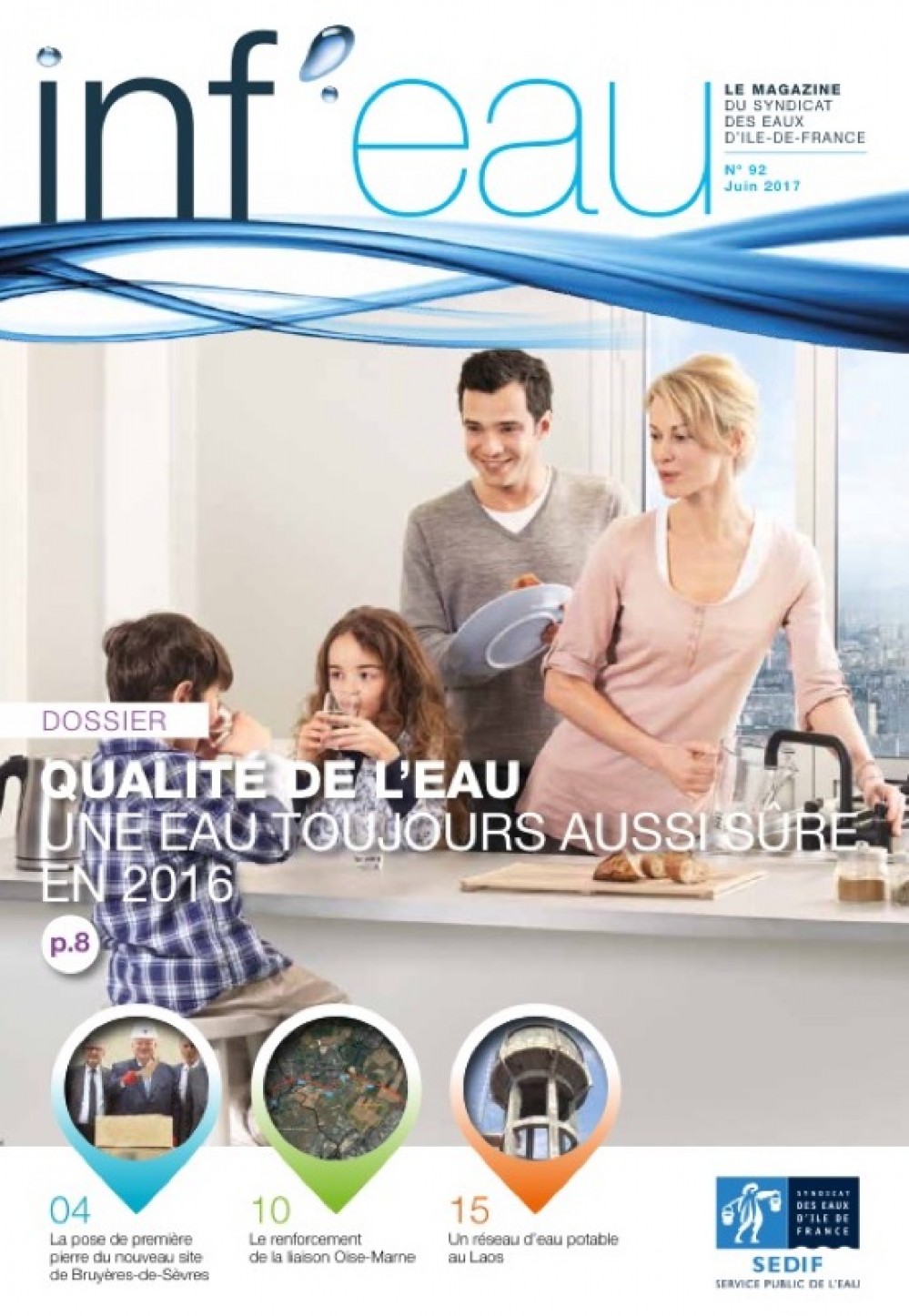 [Publication] Inf'eau, le magazine du SEDIF