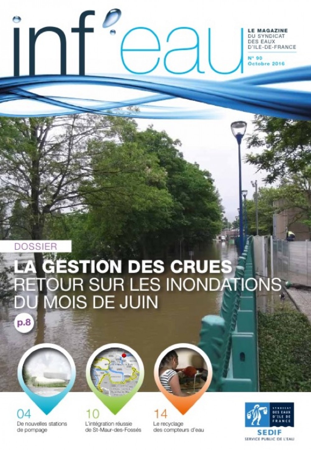 [Publication] Inf'Eau, le magazine du SEDIF