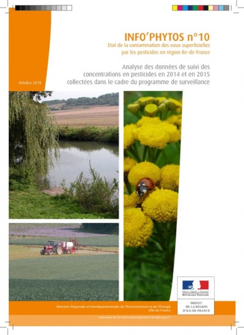 [Publication] Info'Phytos, les produits phytosanitaires dans les eaux d'Ile-de-France - DRIEE Ile-de-France