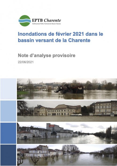 [Publication] Retour sur la crue de février 2021 - EPTB Charente