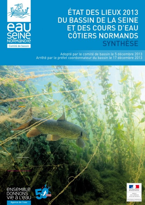 [Publication] Etat des lieux 2013 du bassin de la Seine et des cours d'eau côtiers normands - Agence de l'eau Seine-Normandie