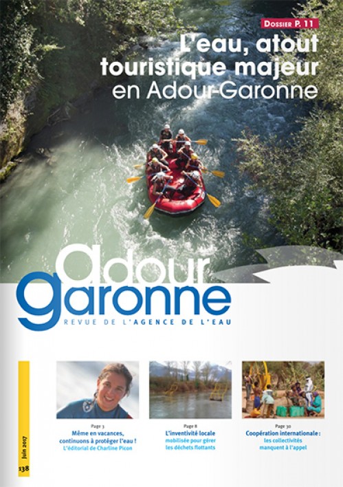 [Publication] Revue Adour-Garonne : L'eau, atout touristique majeur en Adour-Garonne