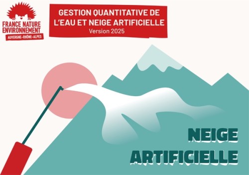 [Publication] Livret Neige artificielle & gestion quantitative de l’eau
