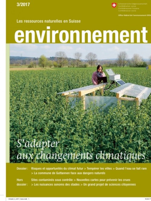 [Publication] Magazine Environnement : S'adapter aux changements climatiques