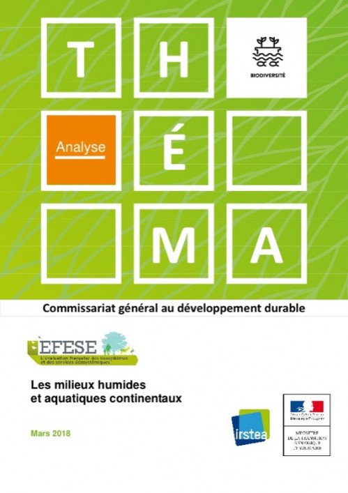 [Publication] Les milieux humides et aquatiques continentaux - Evaluation française des écosystèmes et des services écosystémiques (EFESE)