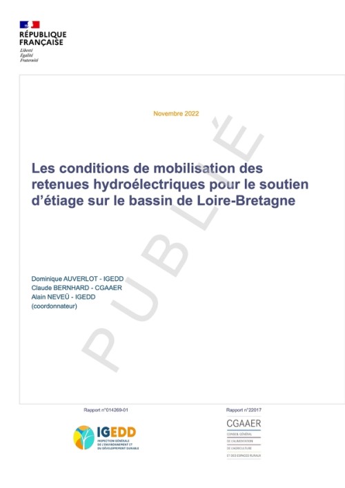 [Publication] Les conditions de mobilisation des retenues hydroélectriques pour le soutien d’étiage sur le bassin Loire-Bretagne