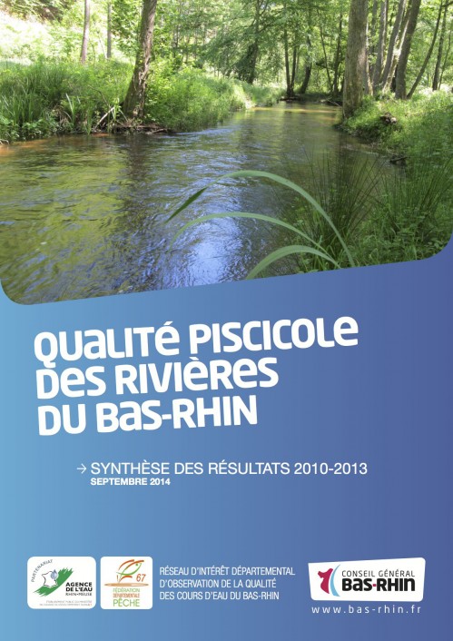 [Publication] Qualité piscicole des rivières du bas-rhin. Synthèse des résultats 2010-2013