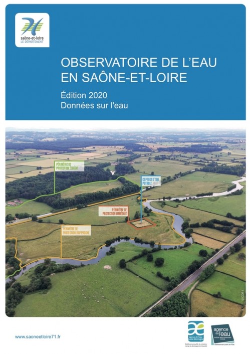 [Publication] Observatoire de l'eau en Saône-et-Loire, édition 2020