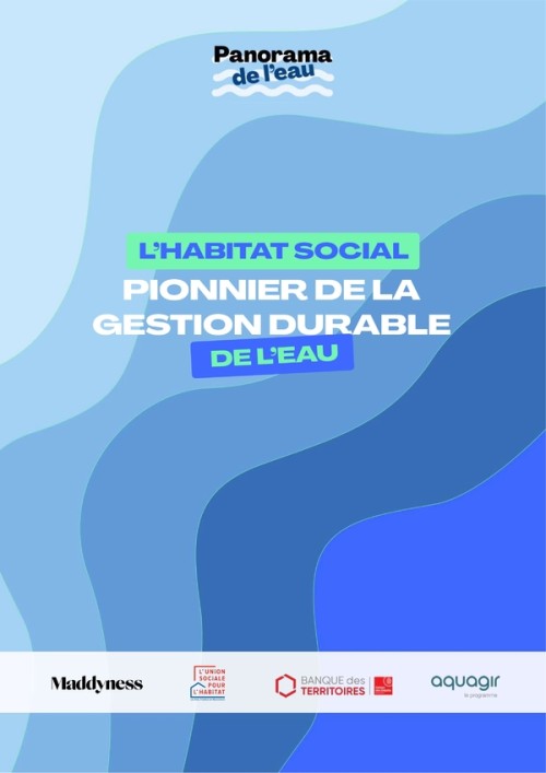 [Publication] Panorama de l’eau 2026 : l’habitat social pionnier de la gestion durable de l'eau