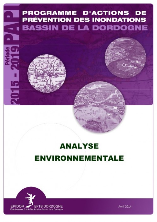[Publication] PAPI Bassin de la Dordogne - Analyse environnementale