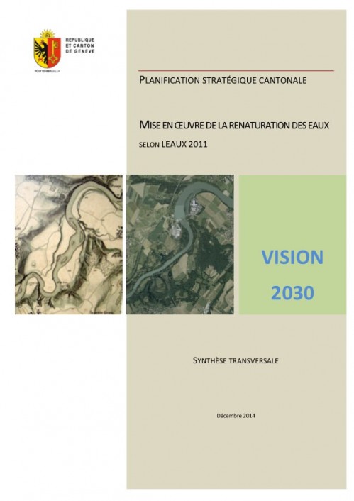 [Publication] Suisse - Mise en œuvre de la renaturation des eaux : Vision 2030