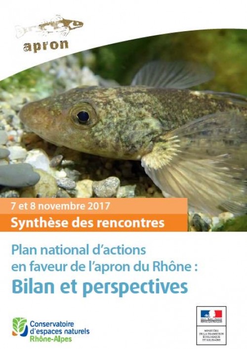 [Publication] Synthèse des journées bilan du Plan National d'Actions en faveur de l'apron du Rhône : bilan et perspectives