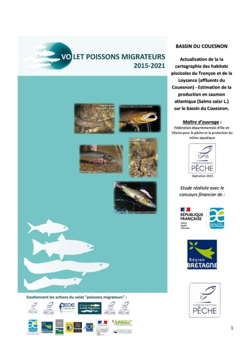 [Publication] Actualisation de la cartographie des habitats piscicoles du Tronçon et de la Loysance