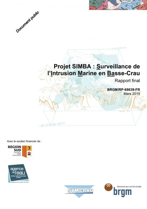 [Publication] Projet SIMBA : Surveillance de l'Intrusion Marine en Basse-Crau - Rapport final