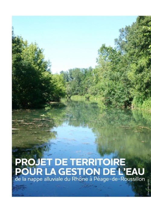 [Publication] Projet de territoire pour la gestion de l'eau de la nappe alluviale du Rhône à Péage-de-Roussillon