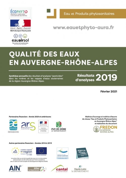 [Publication] Qualité des eaux en Auvergne-Rhône-Alpes
