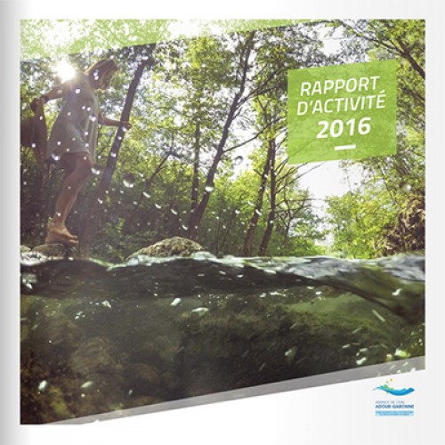 [Publication] Rapport d'activité 2016 de l'agence de l'eau Adour-Garonne