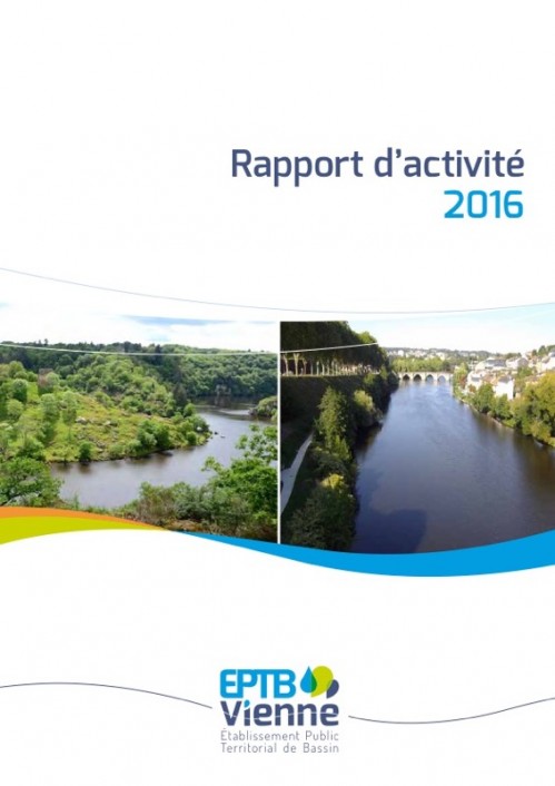 [Publication] Rapport d'activité 2016 - EPTB Vienne