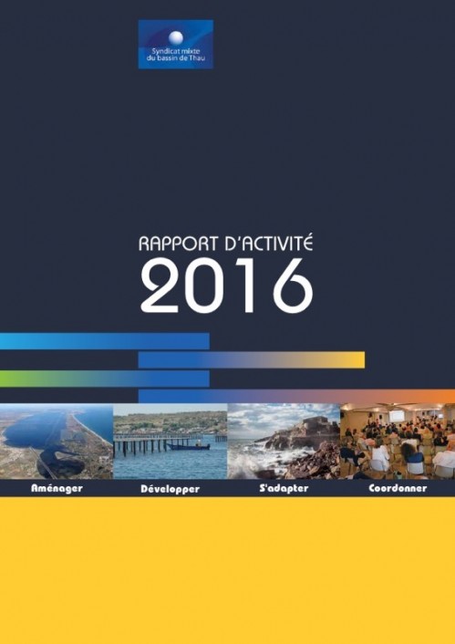 [Publication] Rapport d'activité 2016 - Syndicat mixte du bassin de Thau