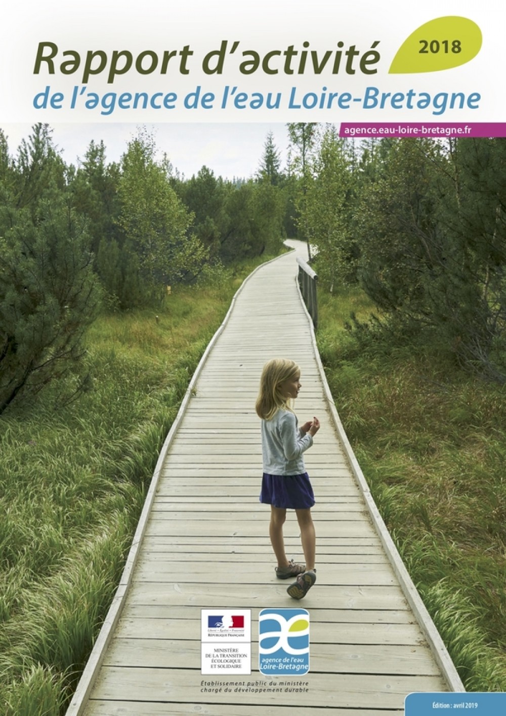 [Publication] Rapport d'activité 2018 de l'agence de l'eau Loire-Bretagne