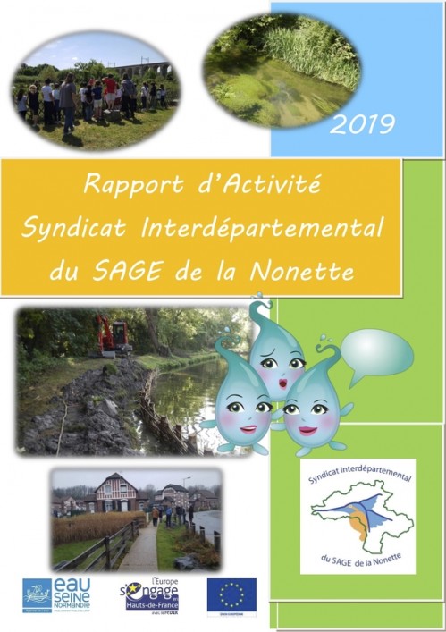 [Publication] Rapport d'activité 2019 du Syndicat Interdépartemental du SAGE de la Nonette