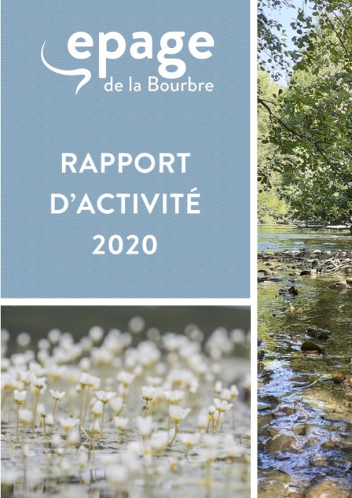[Publication] Rapport d'activité 2020 - EPAGE de la Bourbre