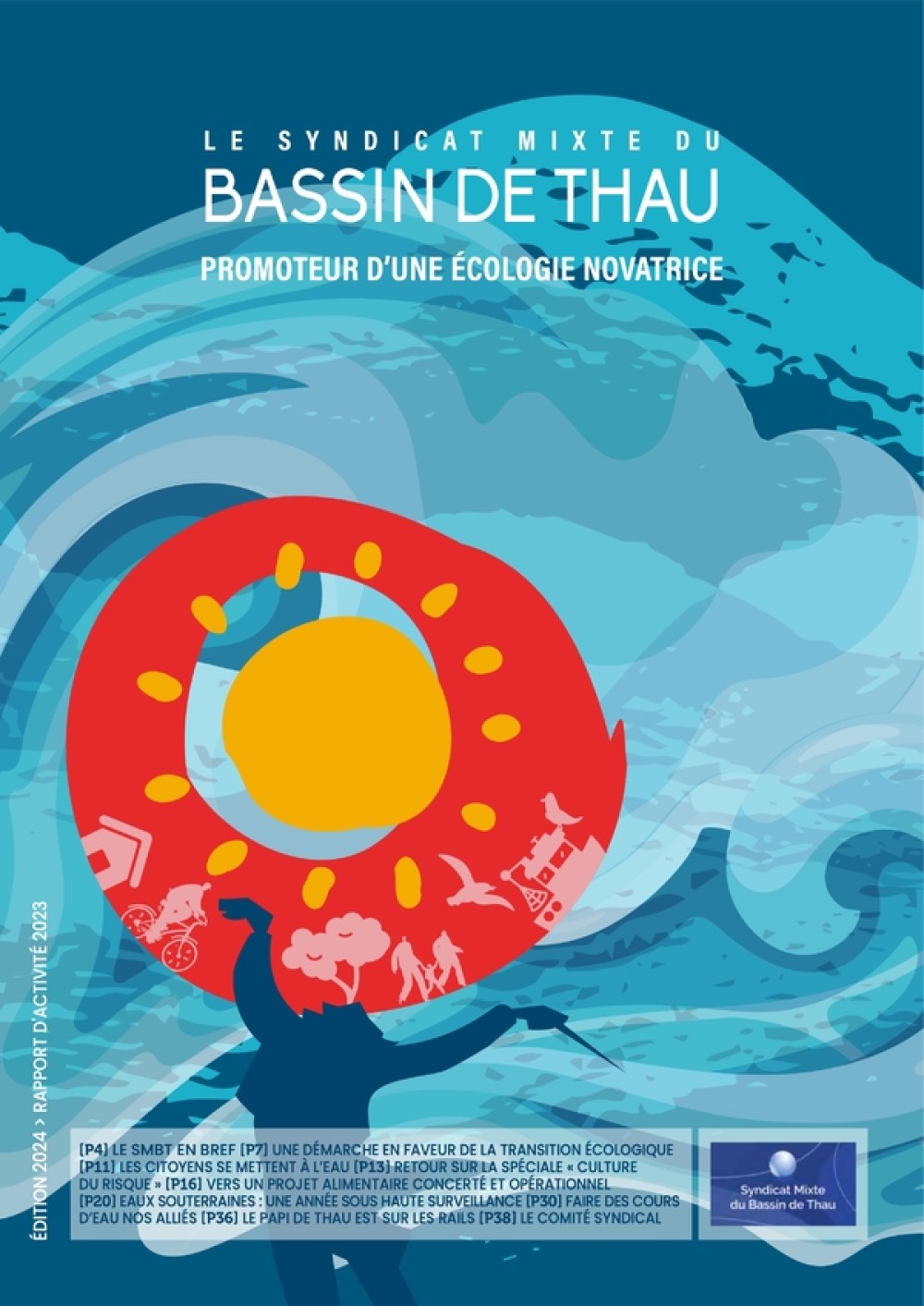 [Publication] Rapport d'activité 2023 - Syndicat mixte du Bassin de Thau