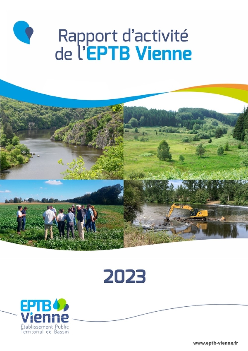 [Publication] Rapports d'activités 2023 - Établissement Public Territorial du Bassin de la Vienne