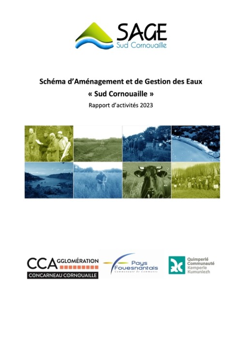 [Publication] Rapport d'activité 2023 du SAGE Sud Cornouaille