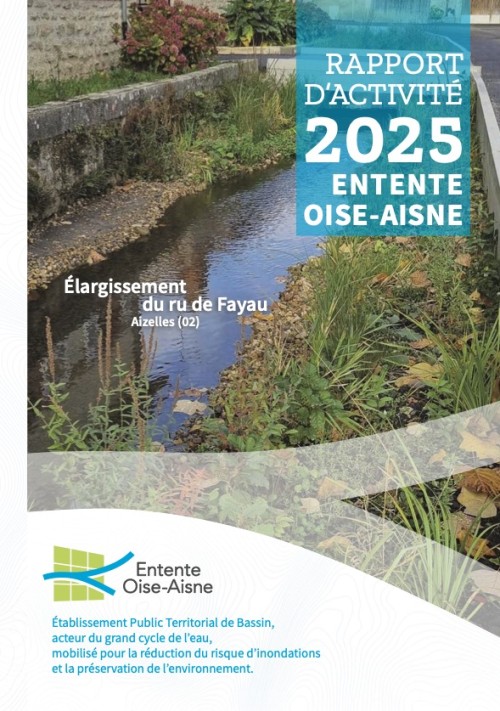 [Publication] Rapport d'activité 2025 de l'Entente Oise-Aisne
