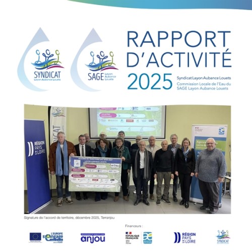 [Publication] Rapport d'activité 2025 - Syndicat Layon Aubance Louets