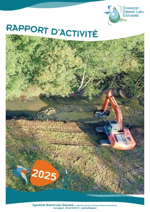 [Publication] Rapport d'activité 2025 - Syndicat Grand Lieu Estuaire