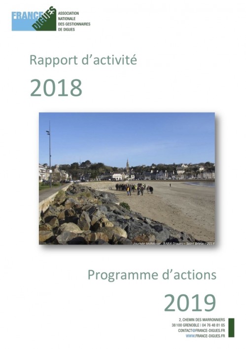 [Publication] Rapport d'activité 2018 - France Digues