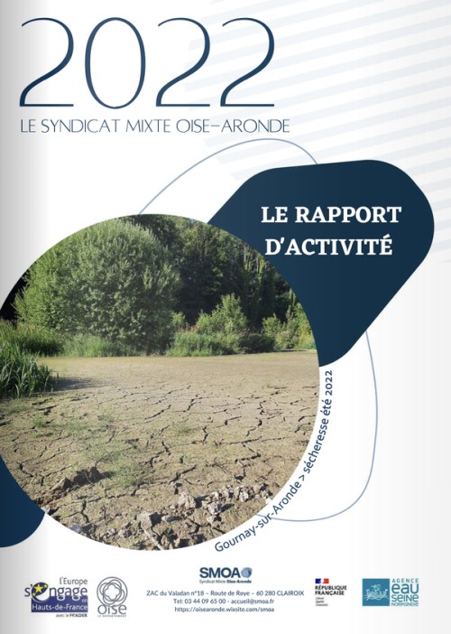 [Publication] Rapport d'activité 2022 - Syndicat mixte Oise-Aronde SMOA
