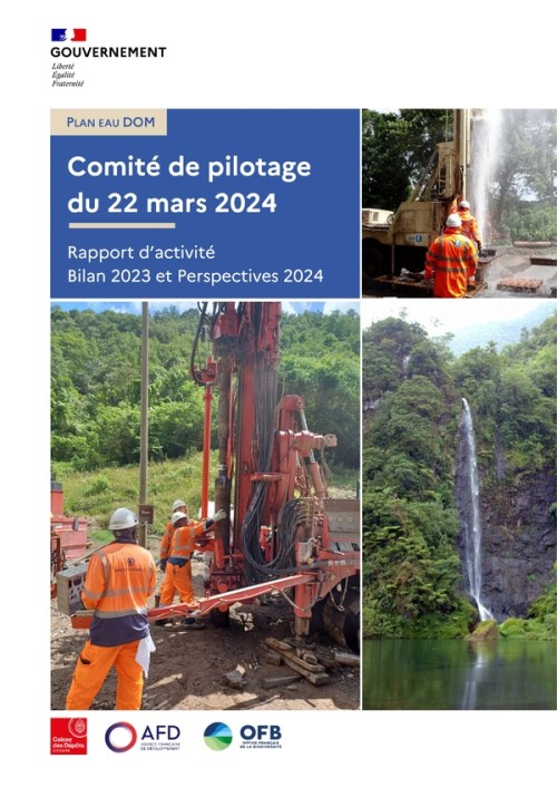 [Publication] Plan eau DOM : rapport d'activité, bilan 2023 et perspectives 2024