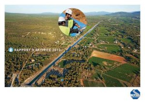 [Publication] Rapport activité 2013, Société du Canal de Provence