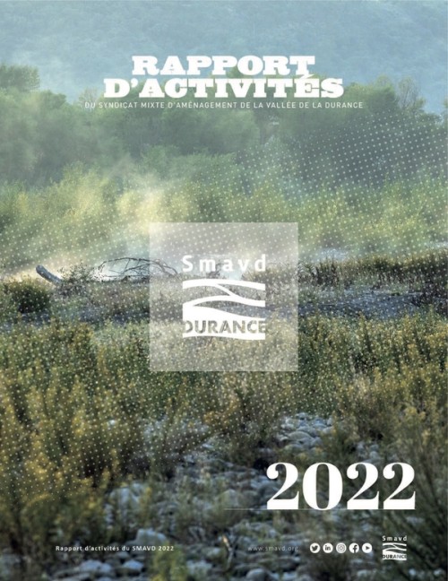 [Publication] Rapport d'activités 2022 - Syndicat Mixte d'Aménagement de la Vallée de la Durance