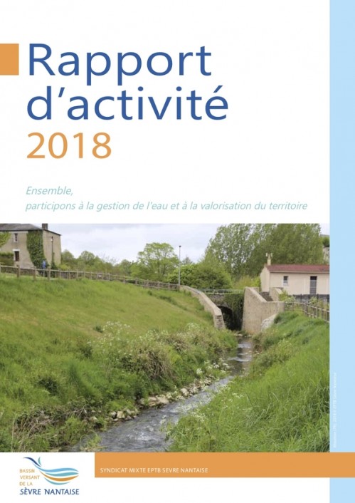 [Publication] Rapport d'activité 2018 - EPTB Sèvre Nantaise