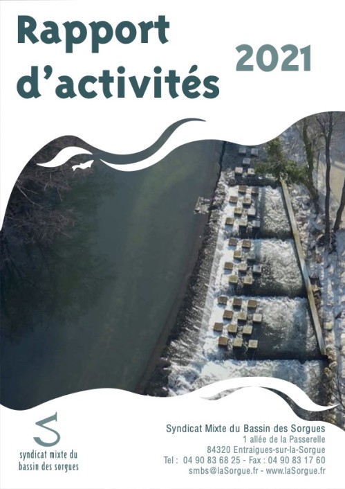 [Publication] Rapport d'activités 2021 du Syndicat Mixte du Bassin des Sorgues