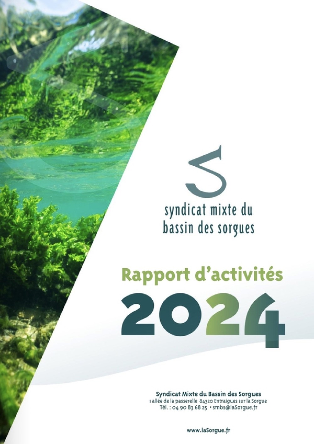 [Publication] Rapport d'activités 2024 - Syndicat Mixte du Bassin des Sorgues