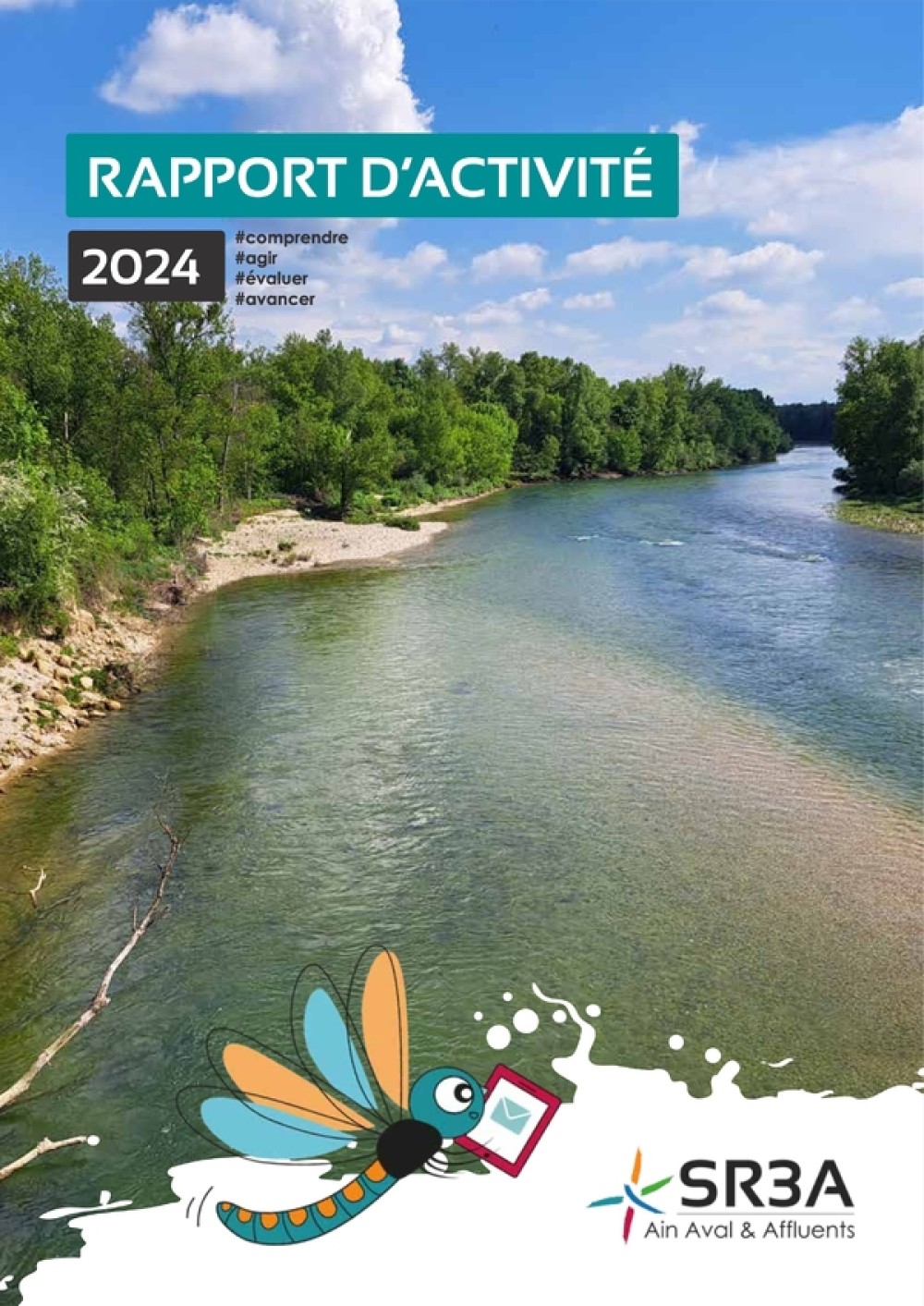 [Publication] Rapport d'activité 2024 - Syndicat Ain aval et affluents