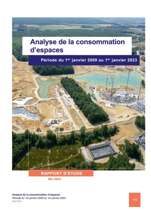 [Publication] Artificialisation du sol : un rapport sur les déterminants de la consommation d'espace de 2009 à 2023