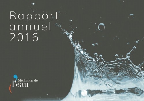 [Publication] Médiation de l'eau - Rapport d'activité 2016