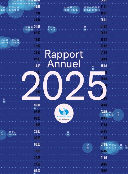 Rapport annuel 2025 – Service de l'eau de la ville de Lausanne